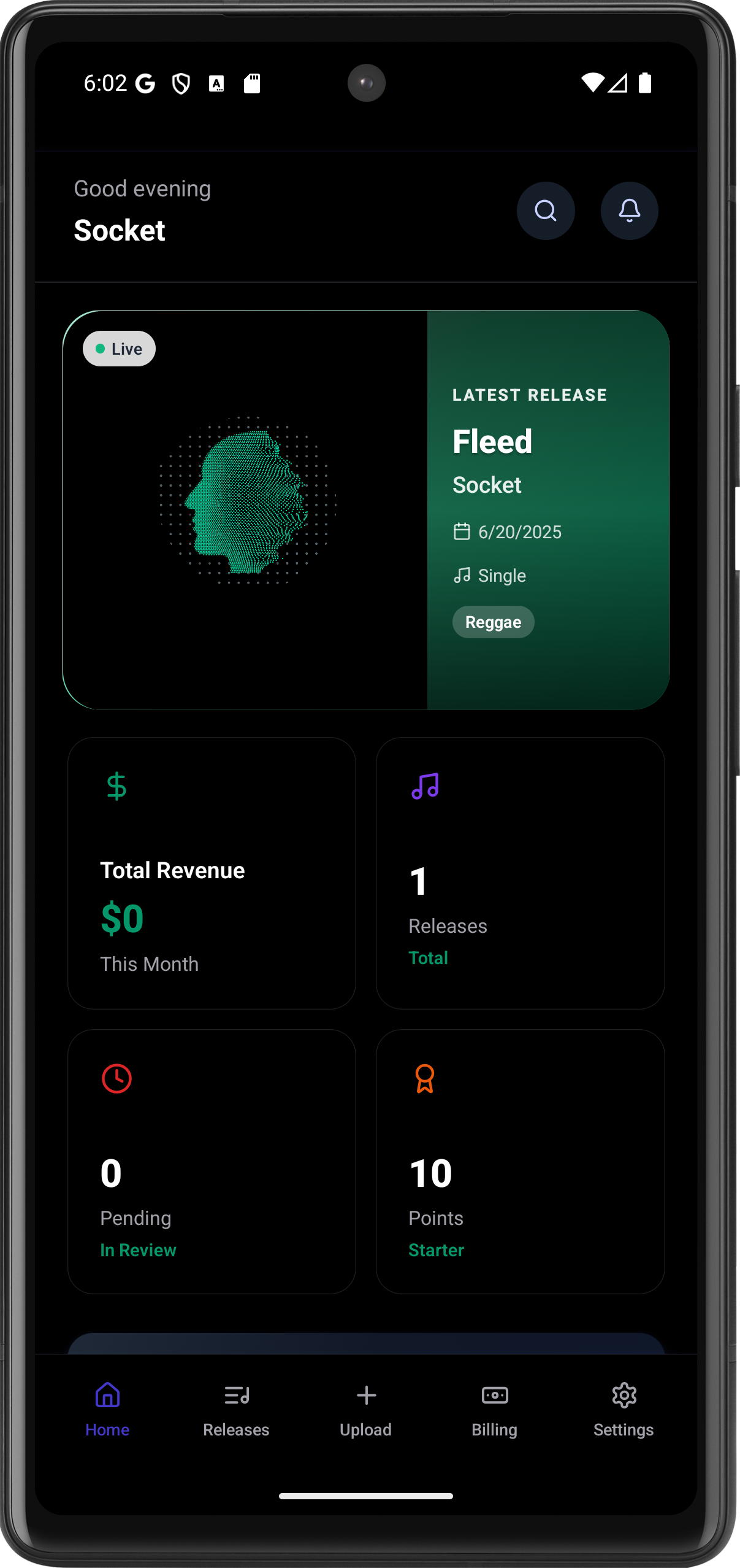 seemdistro Mobile Dashboard